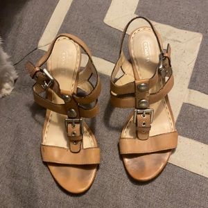 Used coach sandals great condition!!